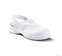 Sabots de sécurité femme - Flowergrip - AZALÉE - Blanc - SRC - ESD 40