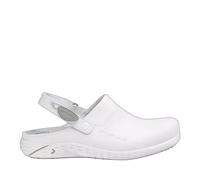 SAFETY JOGGER Sabots de sécurité Femmes - Dany - Chaussure de Travail légère et Confortable à Velcro, idéale infirmières ou Cuisine, antidérapante et Absorbant Chocs, Oxypas, Blanc, EU 40