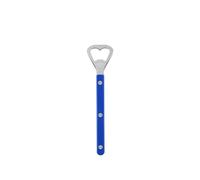 SABRE PARIS | Décapsuleur 16,3 cm Bistrot couleur Bleu Outremer et finition brillante. Couverts en Acier inoxydable et nylon. Passe au lave-vaisselle. Parfait pour ouvrir les bouteilles de bière.