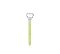 SABRE PARIS | Décapsuleur 16,3 cm Bistrot couleur Lime et finition brillante. Couverts en Acier inoxydable et nylon. Passe au lave-vaisselle. Parfait pour ouvrir les bouteilles de bière.