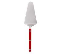 Sabre Paris | Pelle à Tarte 26cm Bistrot Couleur Bordeaux, Finition Brillante. Couvert en Acier Inoxydable. Idéale pour Servir Toutes Vos pâtisseries, tartes sucrées ou salées.