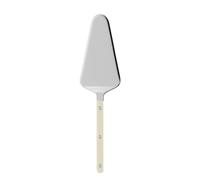 Sabre Paris | Pelle à Tarte 26cm Bistrot Couleur Ivoire, Finition Brillante. Couvert en Acier Inoxydable. Idéale pour Servir Toutes Vos pâtisseries, tartes sucrées ou salées.