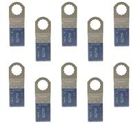 SabreCut 10pcs SC35J_10 35mm Lames multitool Durable | Compatible avec Fein SuperCut & Festool Vecturo, lames gros grain pour coupes rapides