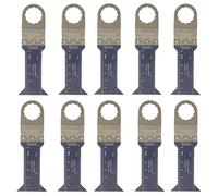 SabreCut 10pcs SC44L_10 44mm x 68mm Bois Lames multitool Durable | Compatible avec Fein SuperCut & Festool Vecturo, lames mixtes coupent bois, métal et plastique