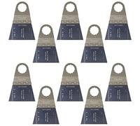 SabreCut 10pcs SC65F_10 65mm Fin Dent Bois Lames multitool Durable | Compatible avec Fein SuperCut & Festool Vecturo, lames dents fines coupent bois cleanly