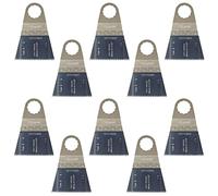 SabreCut 10pcs SC65J_10 65mm Lames multitool Durable | Compatible avec Fein SuperCut & Festool Vecturo, lames gros grain pour coupes rapides