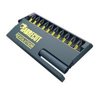 SabreCut 11pcs SCRKB11PH2 32mm 60mm PH2 Porte-embout choc Durable | Acier traité, maintien magnétique fort et finition oxyde noir pour usage durable à couple élevé