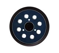 SabreCut 1pc OSSCPM125MH 125mm 8 Hole Plateau ponceuse Pro | Compatible avec Makita M9204 BO5030 BO5031 DBO180Z BO8041 DBO180RMJ BO5041 BO5010 BO5011 BO5012