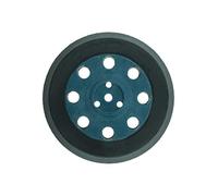 SabreCut 1pc OSSCSPB125M 125mm 8 Hole Plateau ponceuse Pro | Compatible avec Bosch PEX12 PEX125 PEX400 old model SKIL 7435H1, medium auto-agrippant pad holds abrasives securely