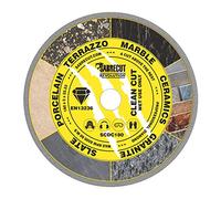 SabreCut 1pc SCDC180 5mm x 22.23mm 180mm Lame scie circulaire TCT | Diamant haute qualité pour coupe à sec rapide, propre et durable sans refroidissement à eau