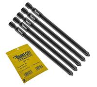 SabreCut 5pcs AFSC102PH2_5 102mm PH2 Embouts autofeed placo | Compatible avec Hilti SD-M2 SDM2 102/4, robuste, pour placo, pochette incluse, design simple extrémité