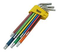 SabreCut 9pcs SCTX009S T10 T50 Accessoires Durable | Extra-long keys avec colour coding, soft grips et a durable silicone holder offrent easy accès et identification