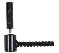 SAC 2 GONDS VOLET A SCELLER 12X80 MAT CREUX