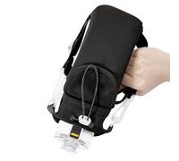 Sac à Bidon Avec Bandoulière | Imperméable Réglable | Support De Bouteilles Sac À Bandoulière - Pour Gym Randonnée, Marche École Camping Traîne Garçons Filles Étudiants Adoles, Noir , Fare riferimento