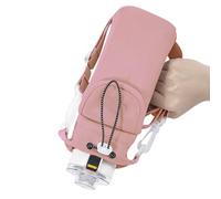 Sac à Bidon Avec Bandoulière | Imperméable Réglable | Support De Bouteilles Sac À Bandoulière - Pour Gym Randonnée, Marche École Camping Traîne Garçons Filles Étudiants Adoles, rose, Fare riferimento