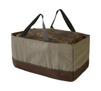 Sac à Bois Élingue Imperméable pour Bûches avec Poignée | Sac En Tissu Oxford Pour Bois De Chauffage Pour Camping, Chalet, Poêle, Extérieur, Épicerie, Légumes, Fruits, Oignons,