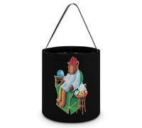 Sac À Bonbons Radio Du Thé De L'Ours Brun Sac Fourre-Tout | Paniers À Bonbons Réutilisable Sac Bonbon Pour Fête Décoration Halloween Sacs Fourre Tout
