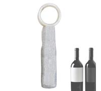 Sac à bouteille de vin avec strass - Filet réutilisable scintillant, sac de voyage de protection avec strass brillants | Étui cadeau avec poignée robuste pour mariage, anniversaire, fête, 750 m