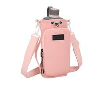 Sac à bouteille d'eau, porte-bouteille d'eau avec sangle | Sac à bouteille avec bandoulière pour marcher | Sports Tumbler portant une pochette, piste de téléphone multifonction pour les femmes