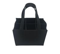 Sac à Bouteille Porte-Bouteille en Feutre avec séparateur séparé pour Bouteilles Le noir