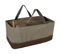 Sac à Bûches Porte-Stockage Imperméable avec Poignée | Porte-Bois En Tissu Oxford Pour Cheminée, Camping, Chalet, Extérieur, Intérieur, Fruits, Légumes,