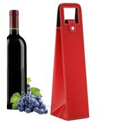 Sac À Champagne Fourre-Tout Réutilisable En Cuir PU Pour Champagne Et Bière | Porte-bouteille pour vin Pour Anniversaire, Saint-Valentin, Réunion De , Dîner, Pique-Nique, Plage, Fête