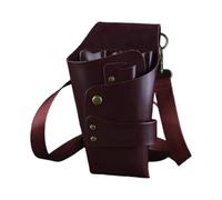 Sac à Ciseaux de Coiffeur, Sacs Peignes et Cheveux, Accessoires indispensables pour Ranger Les Outils de Coiffure(Red)