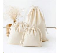 Sac à cordon en canevas et maille, poche multi-usage pour le rangement, l'emballage de cadeaux, les bonbons d'Halloween, l'artisanat DIY et l'organisation quotidienne 1 sac transparent,grand,taille mo