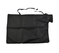 Sac à débris à haute porosité pour broyeur de feuilles 35 l (noir) | Matériau en tissu Oxford, taille 44 x 60 cm, s'adapte à la plupart des souffleurs, couleur argent noir, construction