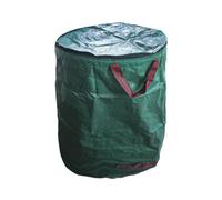 Sac À Déchets De Jardin, Conteneur D'herbe Portable De Grande Capacité Stockage De Feuilles Réutilisable Pliable Multi-Usages Avec Couvercle