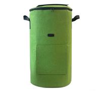 Sac à déchets de jardin en tissu non tissé pour la collecte des feuilles et les restes de cuisine, sac de fermentation probiotique comme bac à compost biologique, grand sac à débris de cour, support