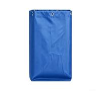 Sac à déchets de jardin en tissu Oxford résistant et imperméable (bleu) | Sac utilitaire Oxford facile à nettoyer pour le jardinage et les feuilles de jardin 70 x 28 x 39 cm Bleu