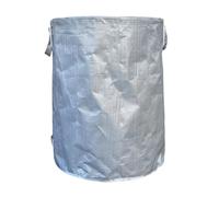Sac à déchets de jardin pliable renforcé autoportant, réutilisable | Matériau tissé en polypropylène, options multi-capacité jusqu'à 500 l, sac de cour robuste, pour tondre l'herbe, les ordures