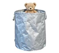 Sac à déchets de pelouse pliable de grande capacité avec double poignée | Sac collecteur de feuilles de pelouse pour débris, herbe, poubelles, aiguilles de pin, automne, cour, parc