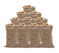 Sac à déchets verts - VIDAXL - Sacs en jute - 10 pcs - 65x135 cm - 100% jute écologique