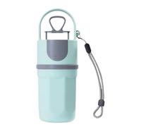 Sac à déjections canines avec cordon de sac poubelle - Pour chiot, animal de compagnie de taille moyenne et grande - Pour jardin, cour, pelouse, marche, camping, voyage