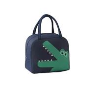 Sac à déjeuner pour enfant - Sac à déjeuner isotherme de grande capacité et doublure en feuille d'aluminium facile à nettoyer - Imperméable et pliable - Sac à bento pour l'école, le pique-nique, le