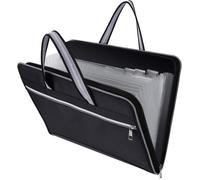 Sac à documents trieur - ODIPIE - Valisette - 13 compartiments - Extensible A4 - Imperméable