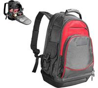 Sac à dos à outils Pro Tradesman - Avec compartiment pour ordinateur portable & base moulée robuste - Sacoche à outils Heavy Duty & Organizer (HT0285)