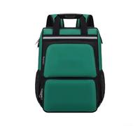 Sac à dos à outils robuste 31 x 48 cm Rangement électricien | Coque en ABS renforcée, grande taille, 31 x 48 cm, protection robuste, s'adapte aux outils électriques, prêt à l'emploi