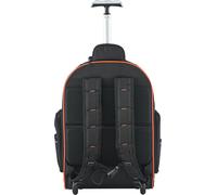 Sac à dos à outils SucceBuy avec roulettes, 72 poches et des roues robustes