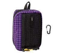 Sac à dos avec poche de rangement séparée avec boucle | Porte-cartes avec fermeture éclair pour outils - Pour pièces de monnaie, espèces, cartes, écouteurs, outils, camping, randonnée
