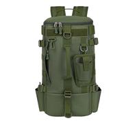 Sac à dos de grande capacité - Sac étanche pour équipement avec porte-canne | Organisateur d'appâts étanche à l'eau avec séparation à sec | Sac à outils de voyage en Mo, vert, Fare riferimento alla