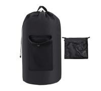 Sac à dos pour linge sale 95 L portable résistant imperméable pliable