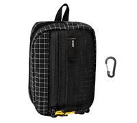 Sac à dos, sac de rangement divisé avec boucle, fermeture éclair, porte-cartes, petit sac à outils, pour pièces de monnaie, argent, clés, écouteurs, outils, voyages, camping, escalade, chasse, plein