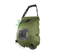 Sac à Eau Réservoir d'eau Solaire , Vert Militaire , Size to 2 | Portable, réservoir d'eau solaire avec Flexible, pour Plage