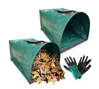 Sac À Feuilles Lot de 2 : pelle à poussière et gants