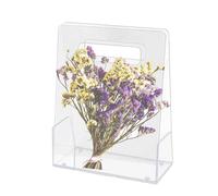 Sac à fleurs élégant pour bouquet de fleurs - Élégant cadeau - Sac à main pratique parfait pour les cadeaux floraux, les mariages et les besoins de port quotidiens