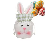 Sac à friandises en peluche pour fête du printemps, porte-friandises doux avec cordon de serrage, joli récipient cadeau supplémentaire, cadeau de fête décoratif de style moderne, accessoires