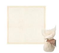 Sac à fromage en tissu pour égoutter, tissu de filtrage de yaourt non blanchi, 50 x 50 cm, gadget de cuisine multifonction pour la fabrication de fromage, lait de noix, sachets d'assaisonnement
